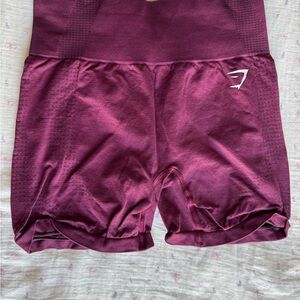Gymshark berry vital shorts medium 🍒🍇